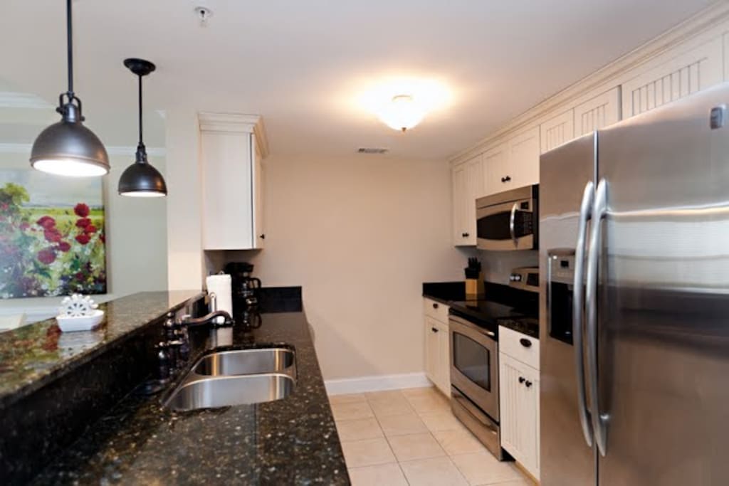 Fully equipped kitchen