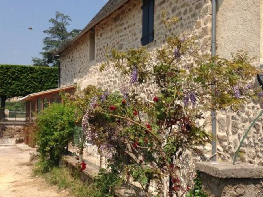 La jolie façade de notre maison