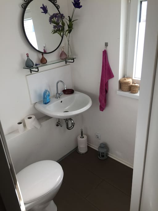 WC-Bad im Erdgeschoss