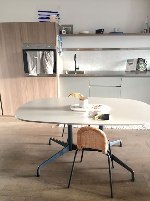 Kitchen and dining