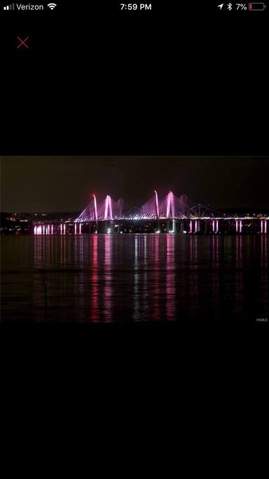 View of The Tappan Zee Bridge