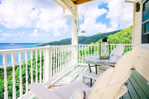 Successful Airbnb property: A House of Open Arms Cottage with AC in St. John