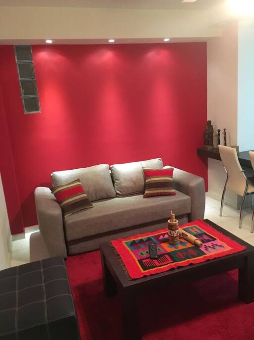 Otra vista del living comedor