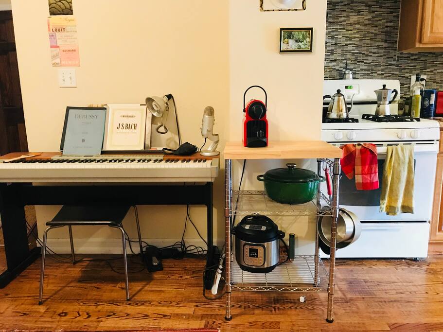 kitchen and keyboard