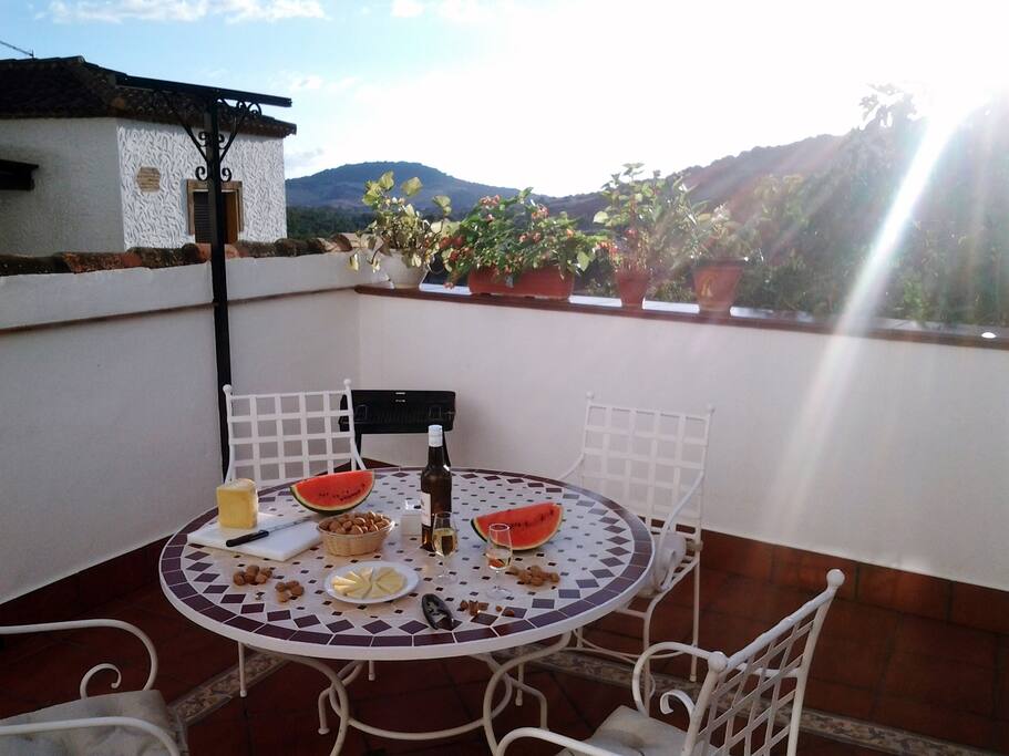 Foto del Patio Sol de Andalucía España.