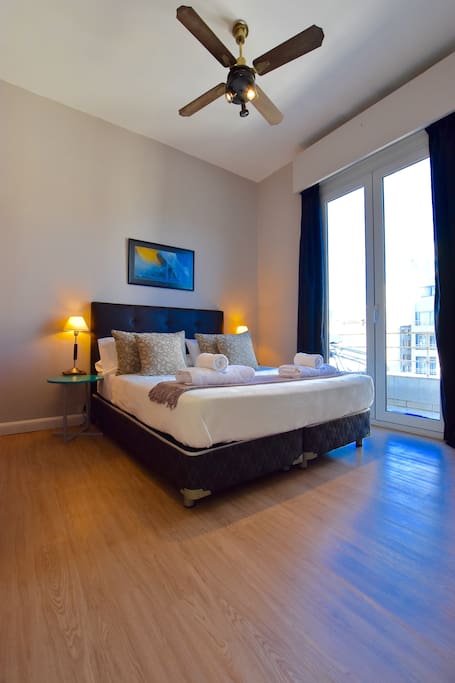 Master Bedroom with balcony access