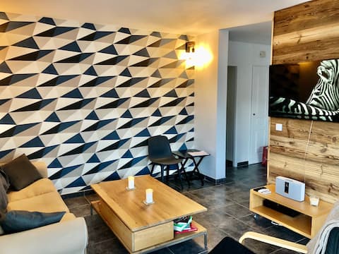 Annonce Airbnb populaire: Corzent lakefront 2 bedrooms rated 3 stars à Thonon Les Bains
