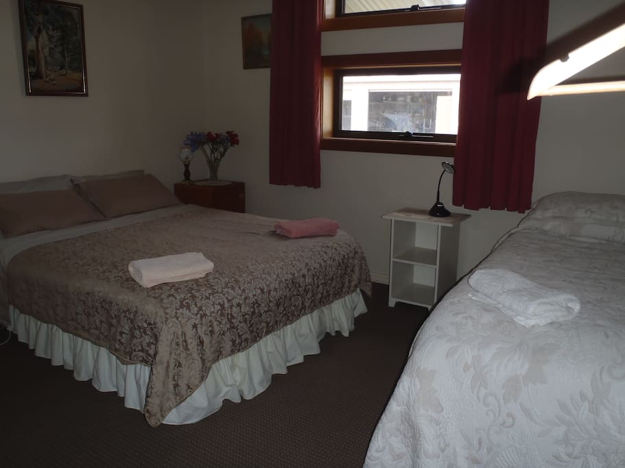 Large bedroom with ensuite