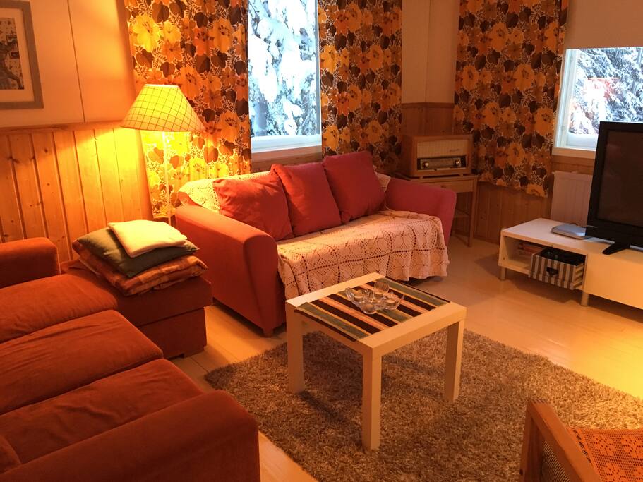 House is very warm and cosy