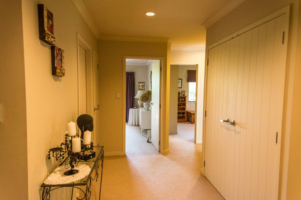 Hallway outside Private Lounge and Bedroom.