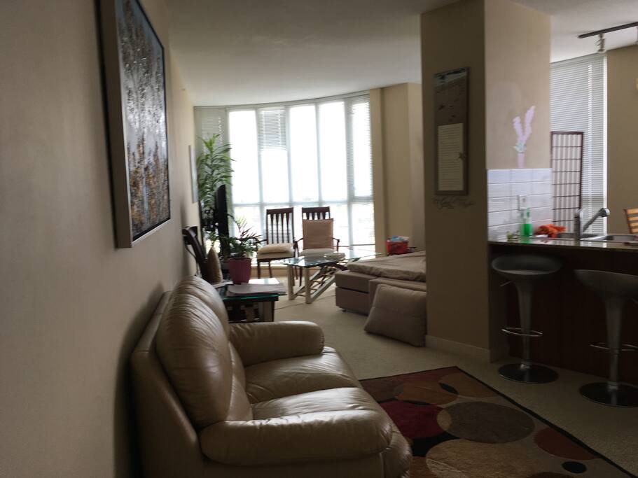 The living room