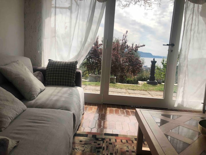 Villa Perla Di Natura Pianoterra Con Vista Lago - Toscolano-Maderno