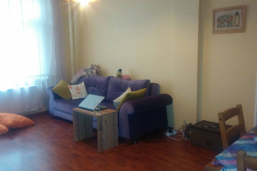 The purple thing is your ease bed :)