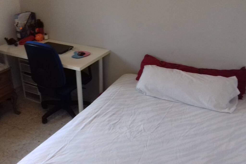 The room big bed