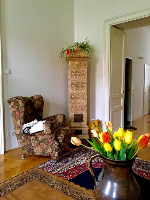 The living room