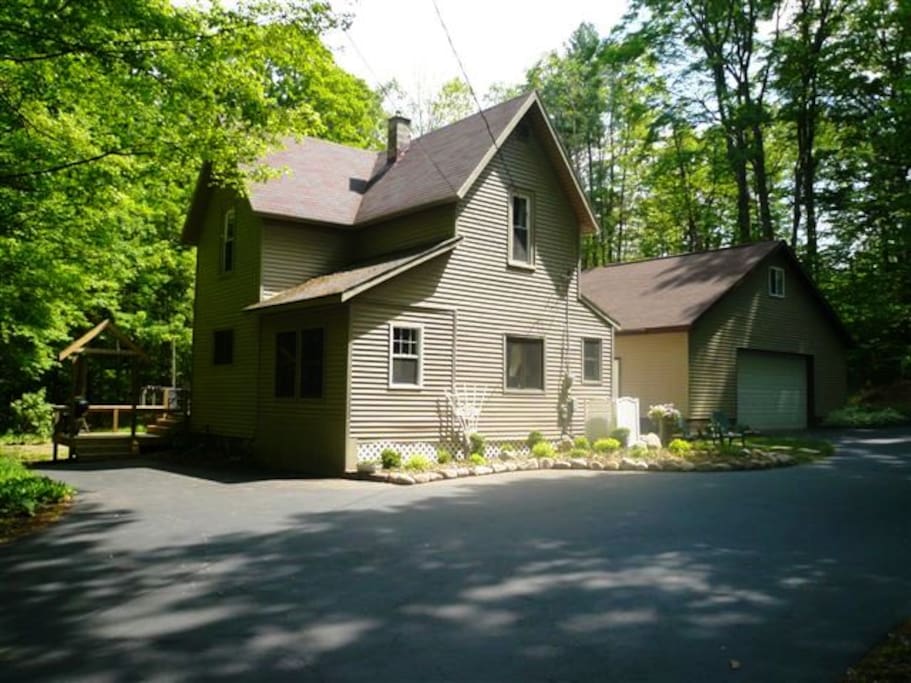 Exterior from driveway (paved)