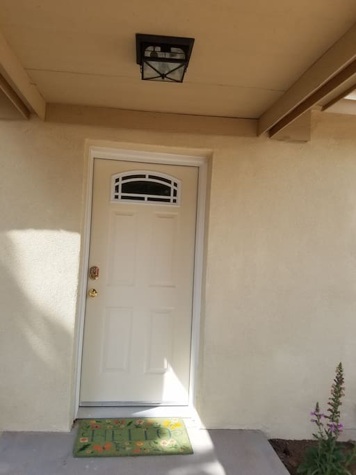 Front entrance