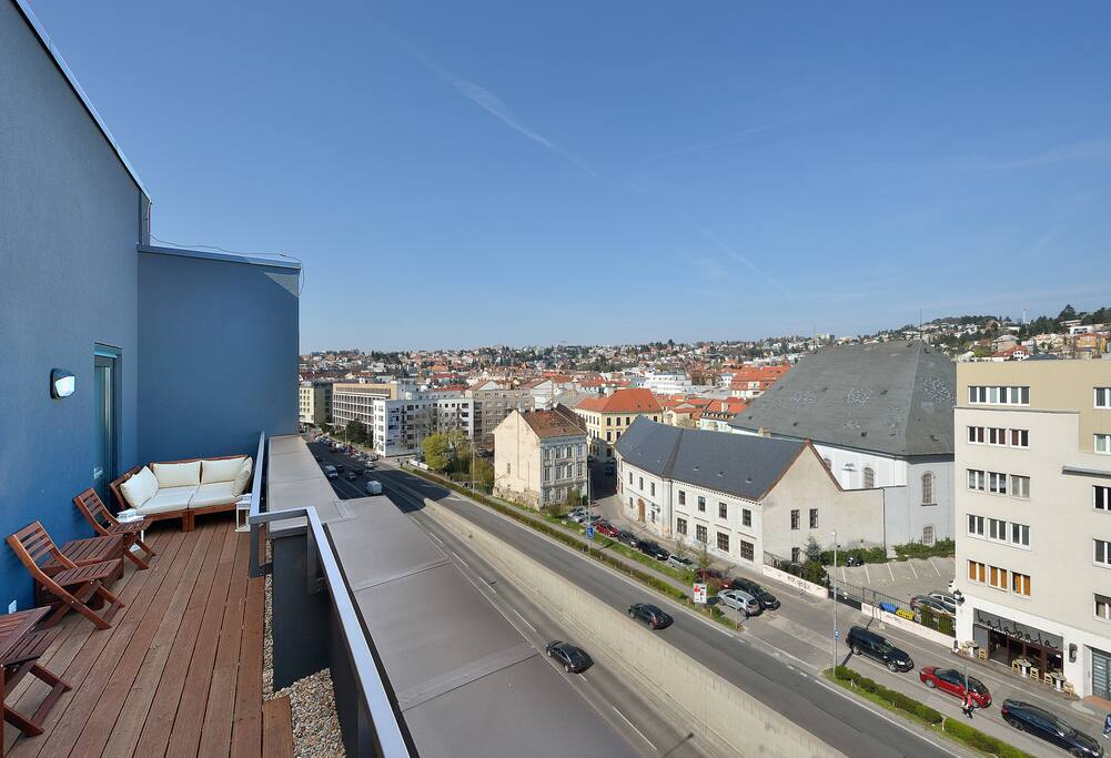Terrace with amazing views