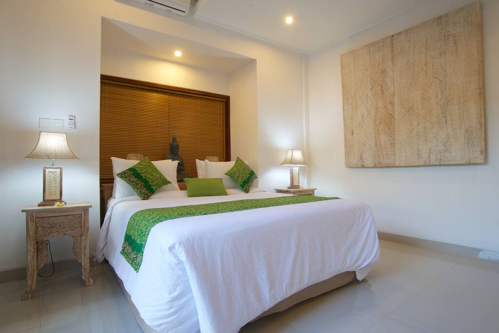 Bedrooms all with air conditioner and flat screen TV