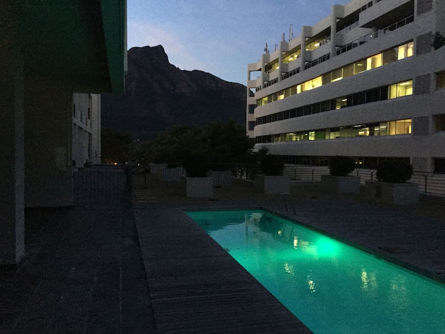 Swim at night