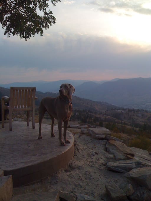 Enjoying the mountain