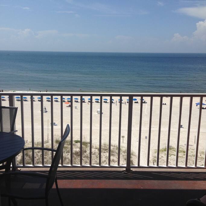 View from balcony