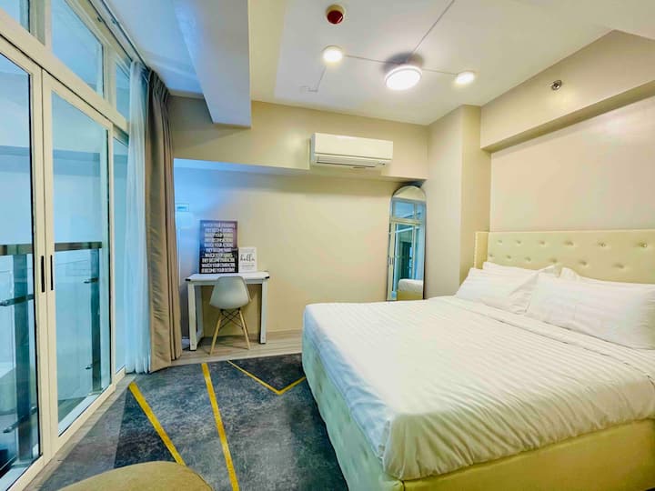 Suite con dormitorio panorámico