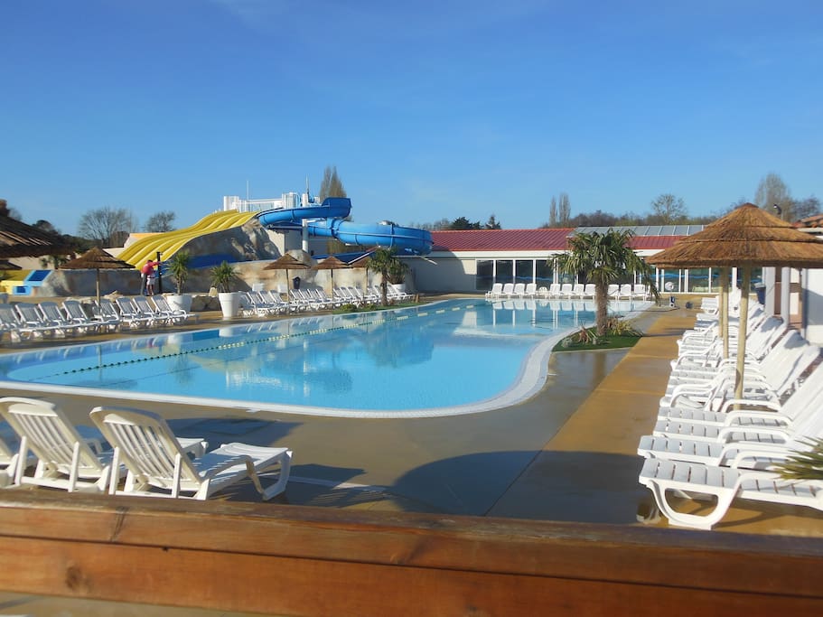 piscine extérieur chauffée