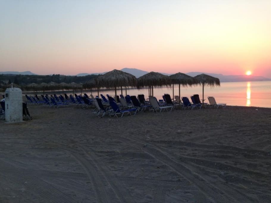 Παραλία Κεχριες (2χλμ απο το σπίτι). Another beach with sand (2km from house)