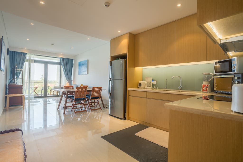 Main living area and balcony