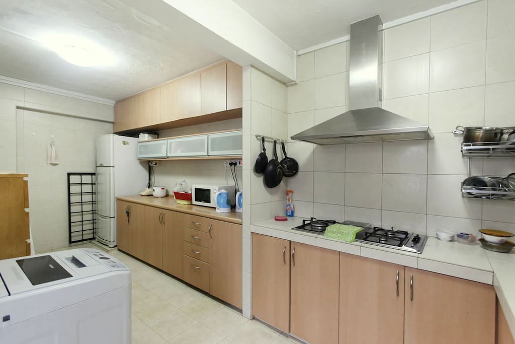 Full Facility for cooking,washing