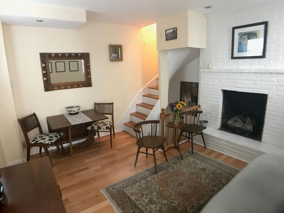 Living and dining area