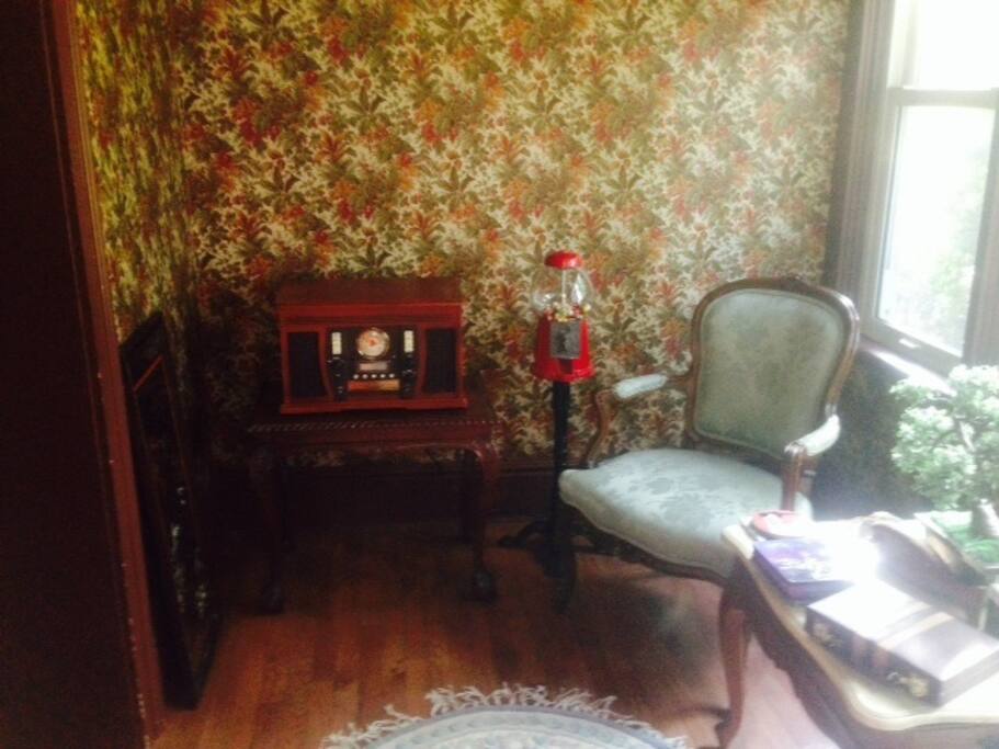 Morning Room - for coffee, games, and music
