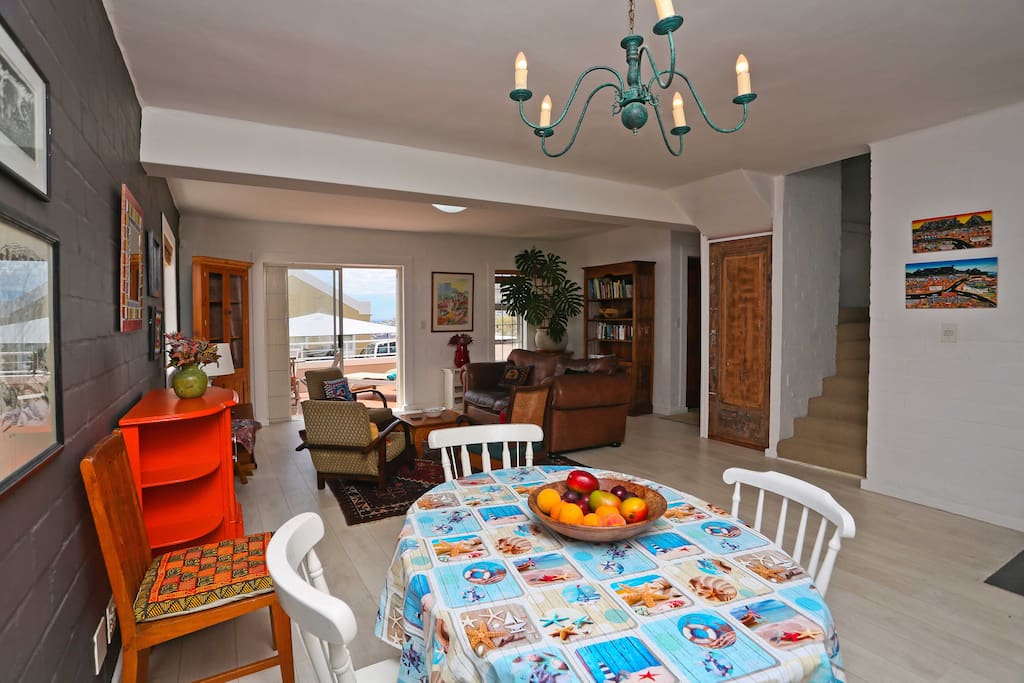 Downstairs living area