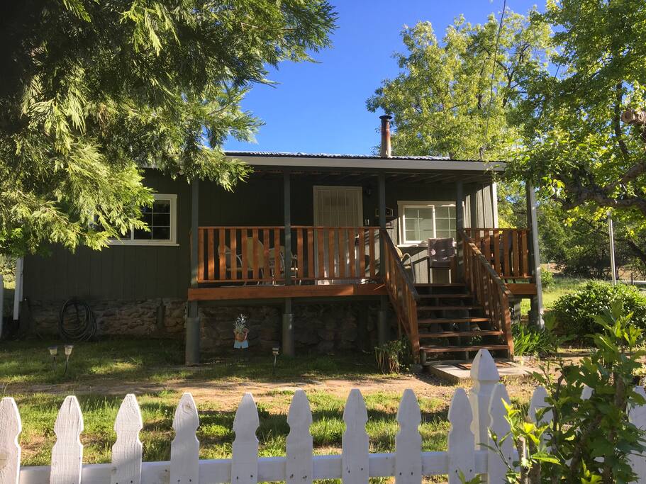 Look for the white picket fence