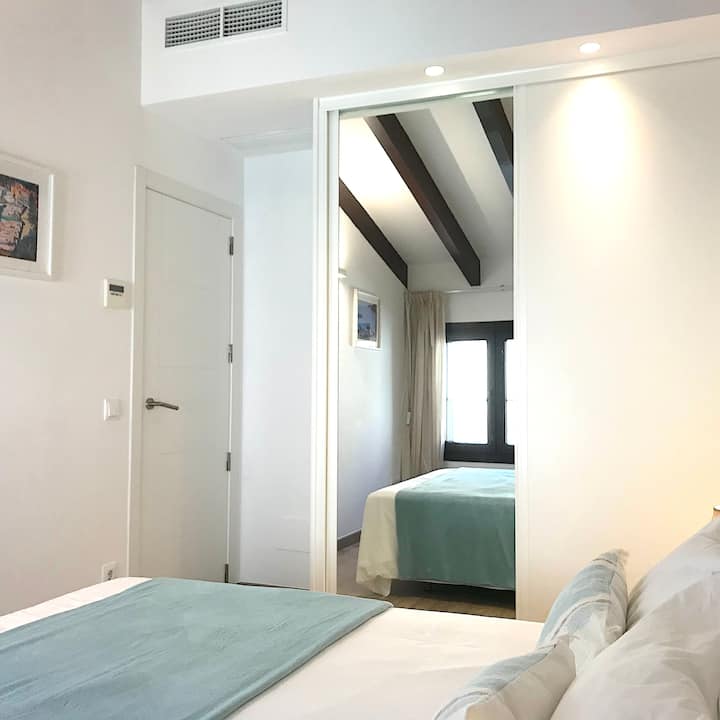 Chumba cha 1.   Ina kiyoyozi na mfumo wa kupasha joto. 