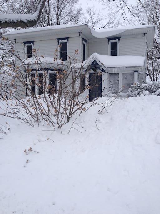 Our typical Michigan winter!