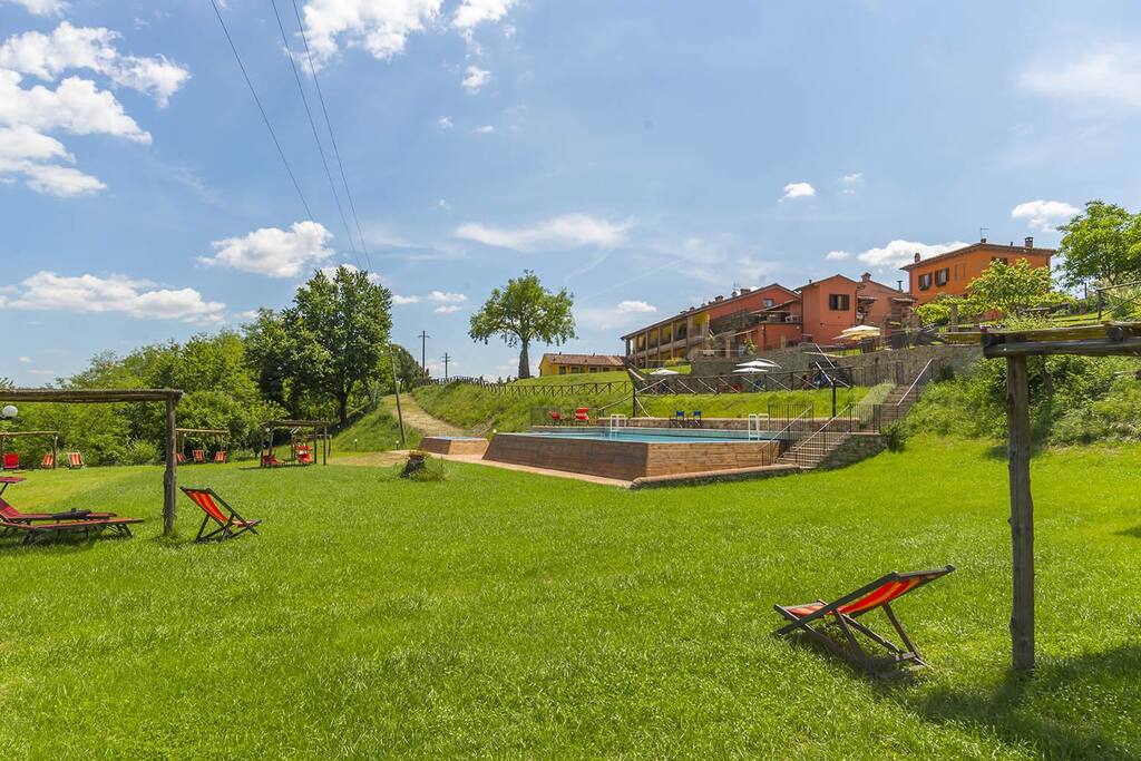 Casa vacanze Le Fornaci - panoramic view from a gazebo