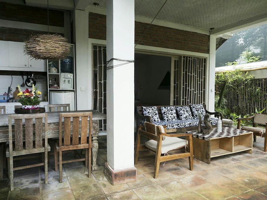 living area of <family villa A>