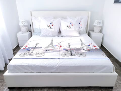 ★Luxury Fully Equipped Flat&Garden Near Paris&CDG★