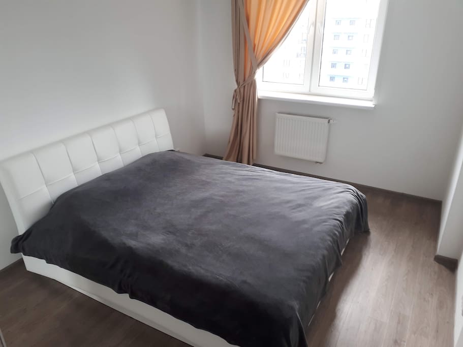 Bedroom with king-size bed