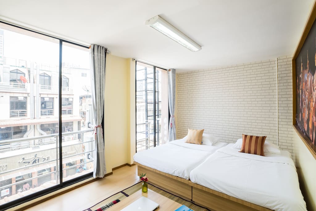 Private Twin-bed Room_3