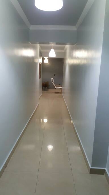 Camino a la habitación