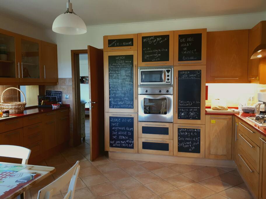 Fully equipped kitchen