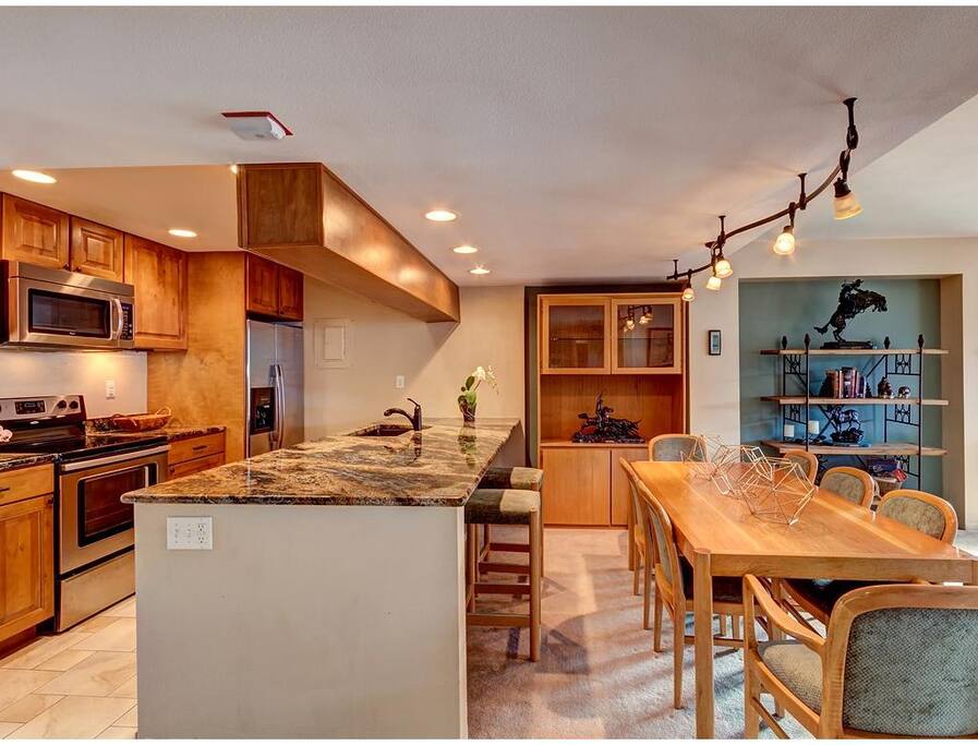 View of the kitchen
