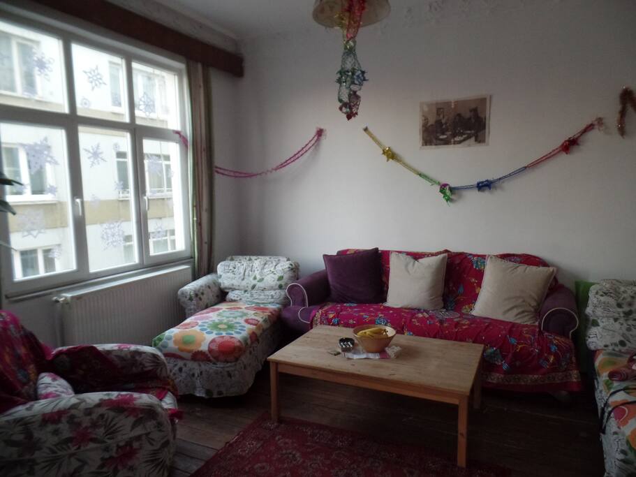 The living room