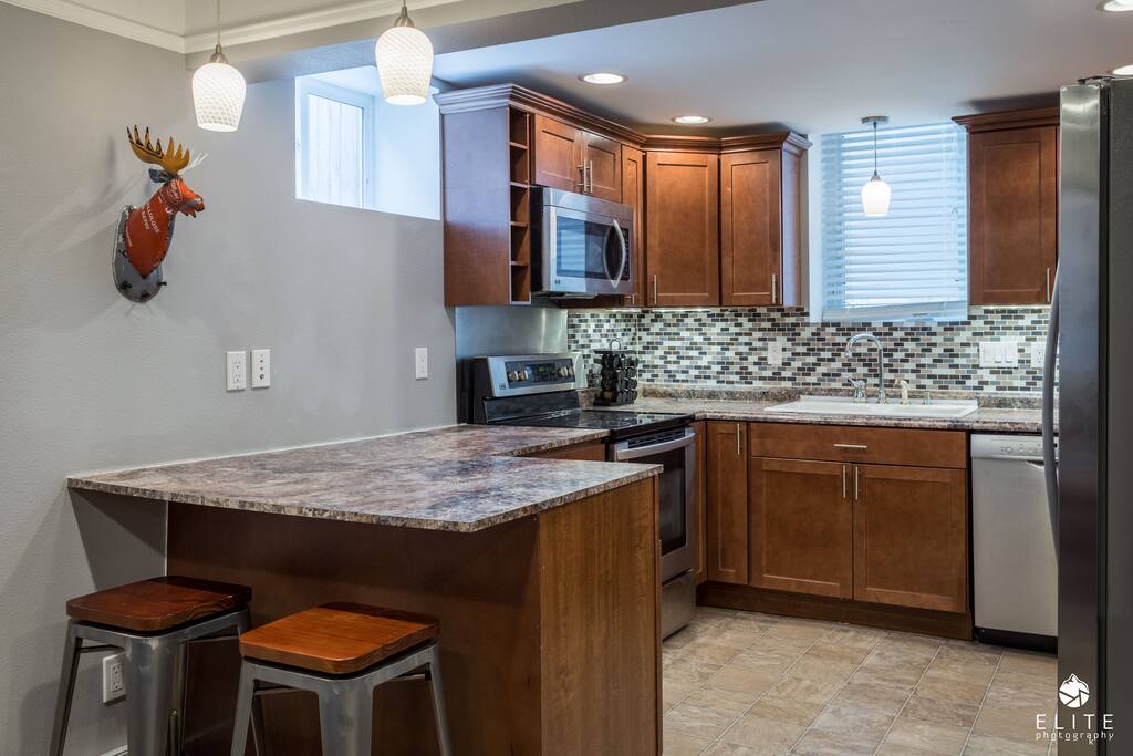 Fully Stocked Kitchen