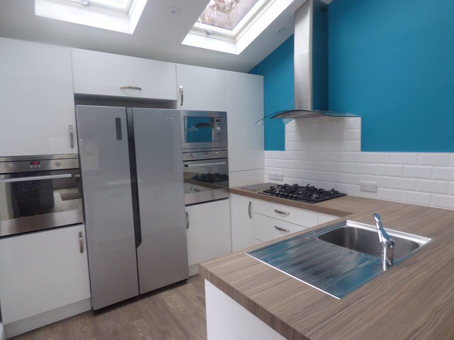 Modern kitchen with state of the art appliances