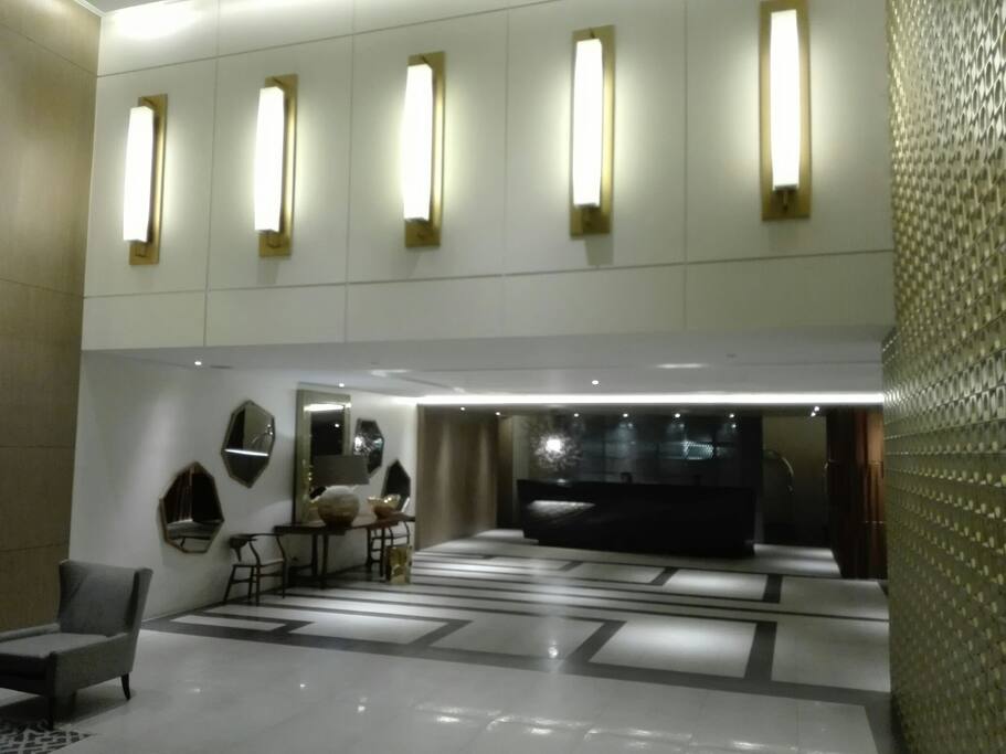 facade of lobby