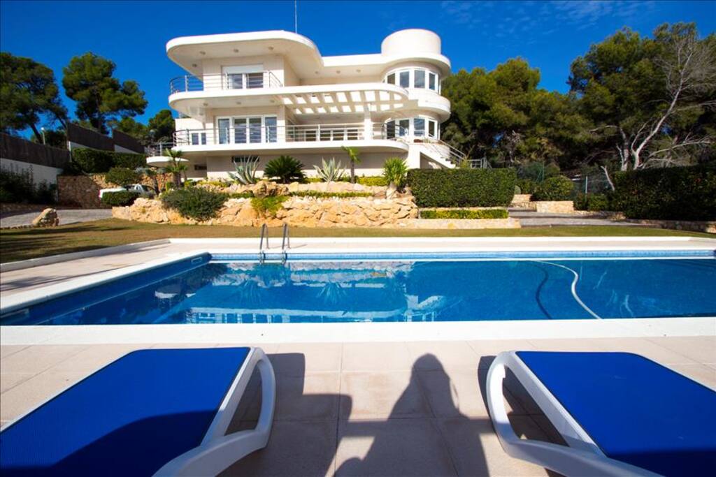 Pool and facade